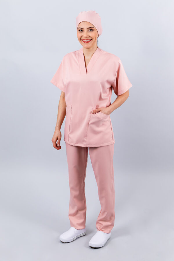 Pijama Cirúrgico Rosa - Image 3