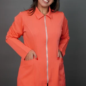 Jaleco laranja Feminino