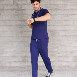 Scrub Marinho masculino