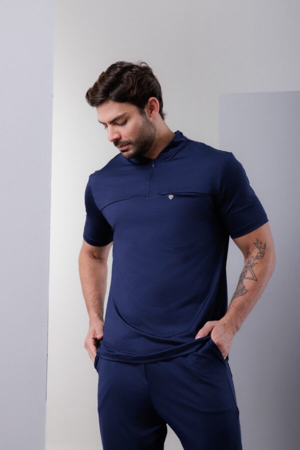 Scrub Marinho masculino
