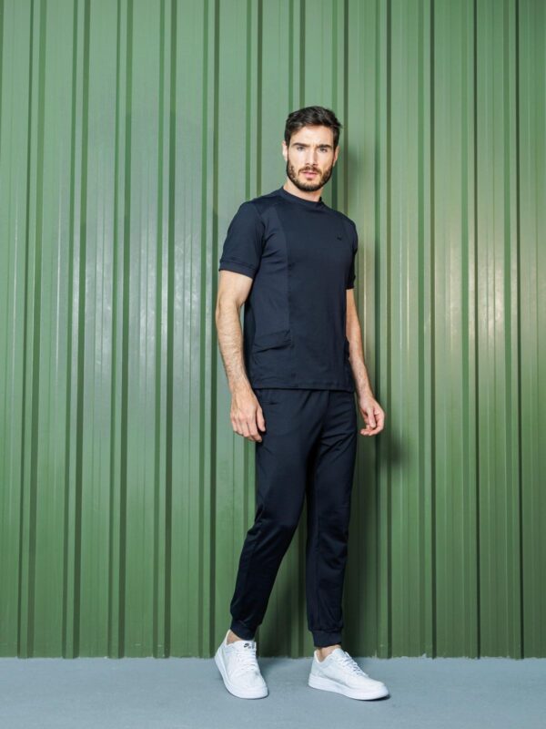 Scrub Confort preto masculino