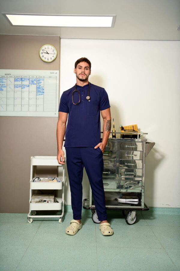 Scrub Trend azul masculino