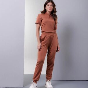 Scrub terracota feminino