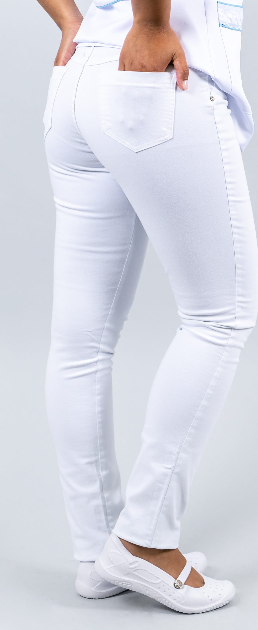 Calça Jeans Branca