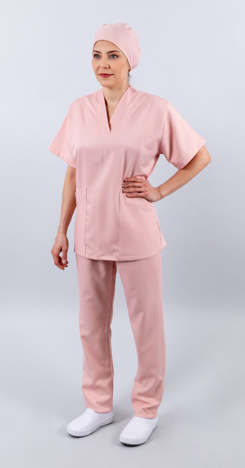 Pijama Cirúrgico Rosa 01