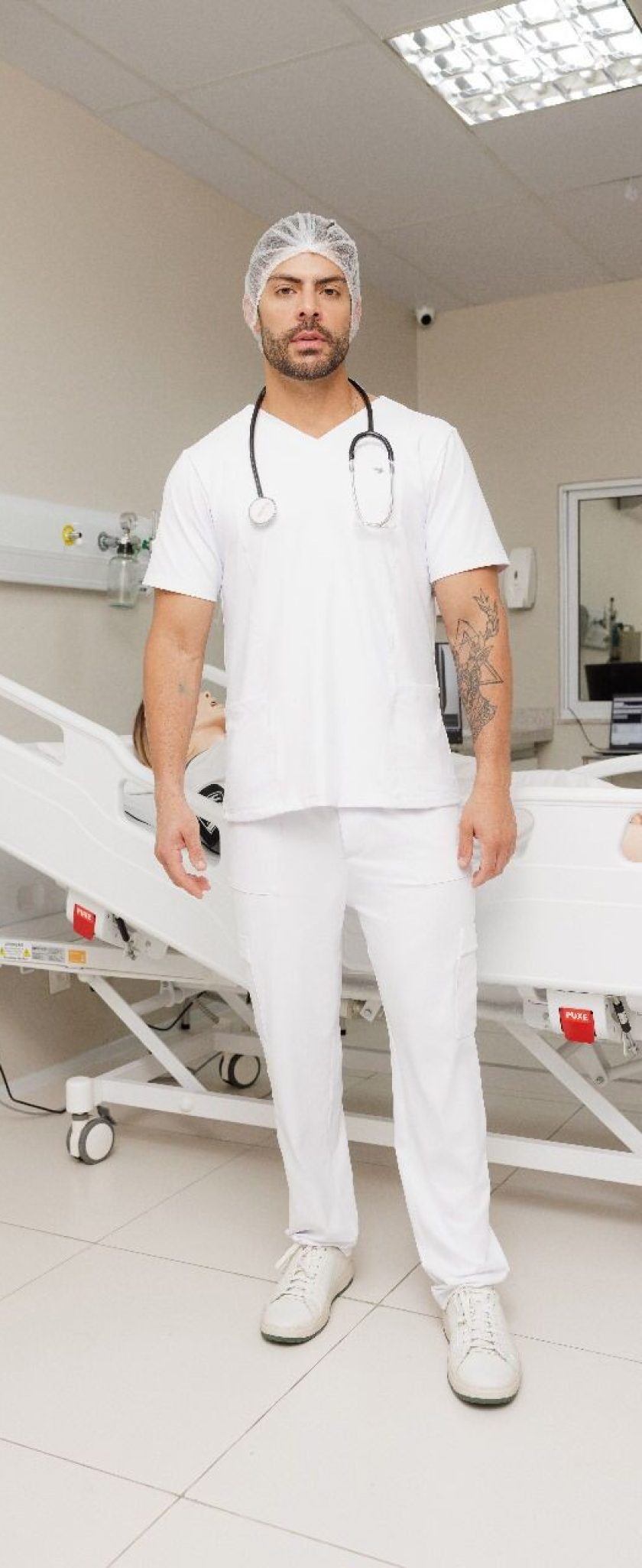 Scrub Action branco