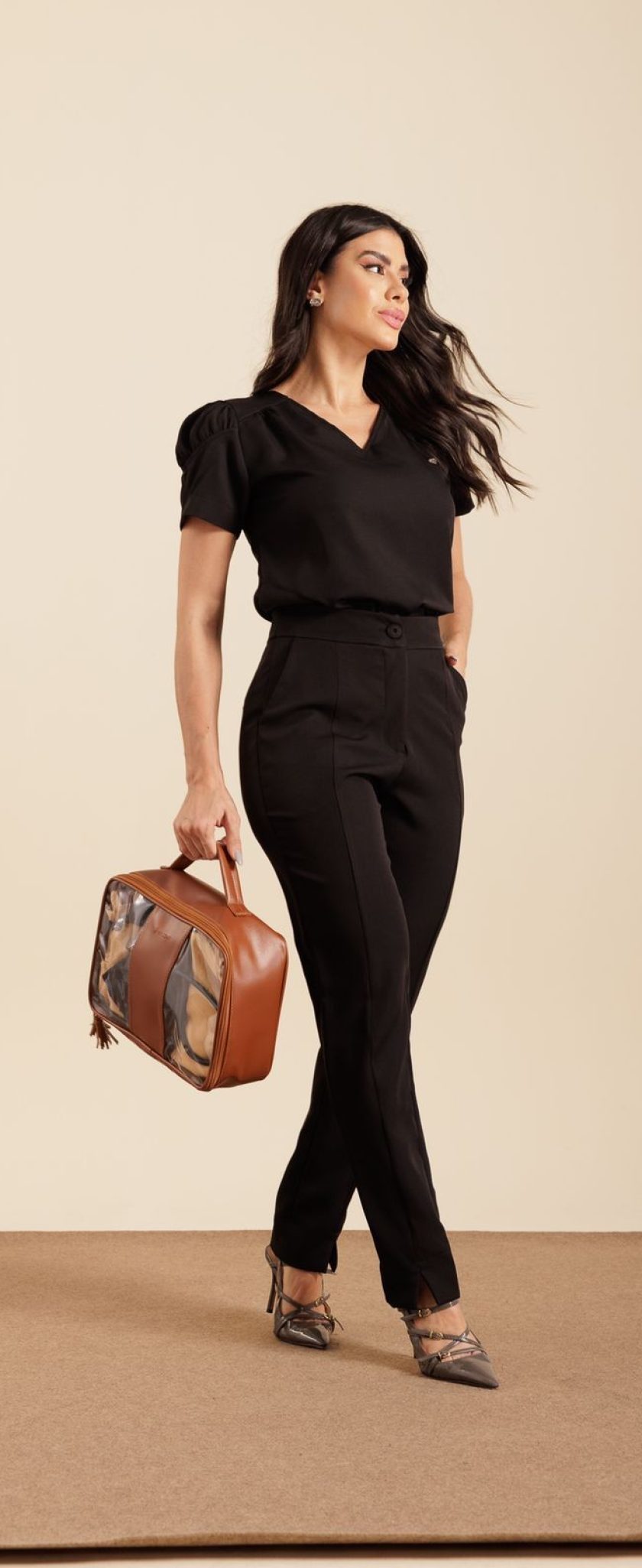 Scrub Tiffany preto