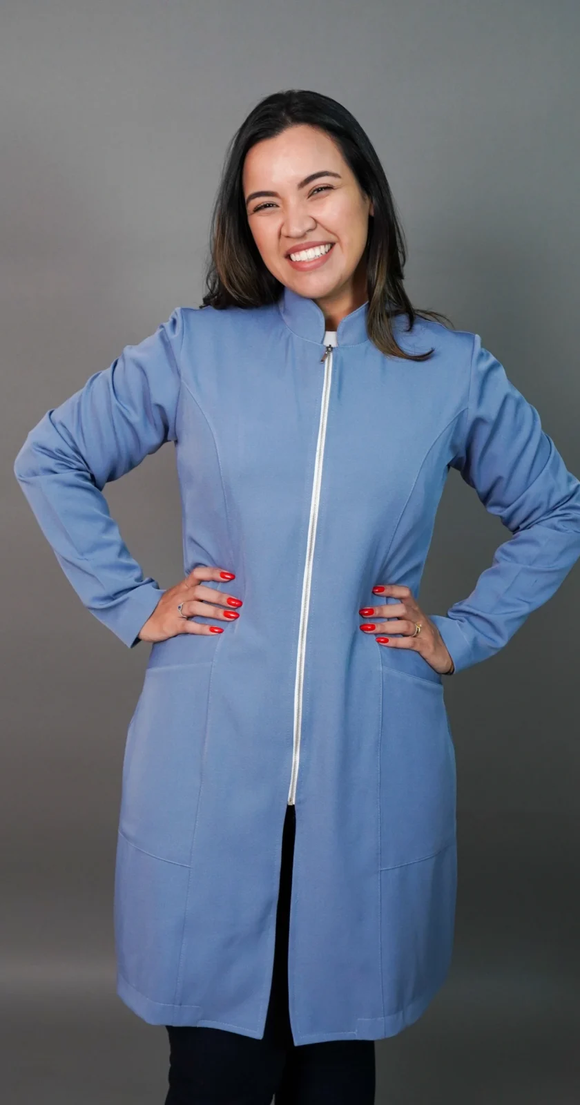 jaleco azul claro feminino 01